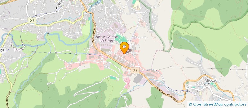 localisation de l'entreprise IVOIRE  PRIVAS