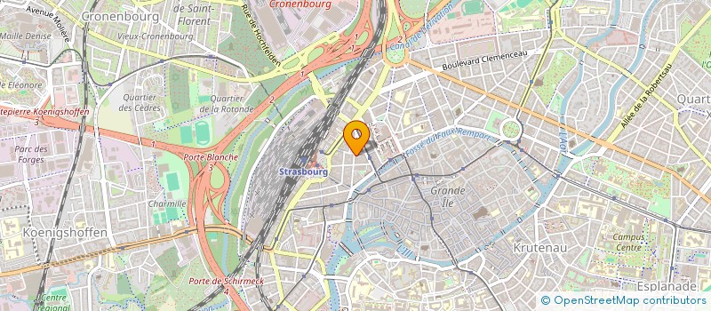 localisation de l'entreprise IVOIRE GOURMAND à STRASBOURG