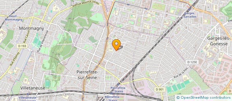 localisation de l'entreprise IVOIRE NETTOYAGE à PIERREFITTE-SUR-SEINE