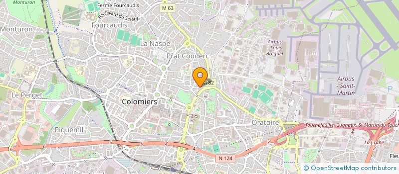 localisation de l'entreprise IVOIRE PRONET à COLOMIERS