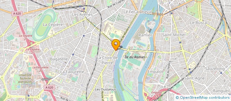 localisation de l'entreprise IVOIRE VOYAGES à TOULOUSE