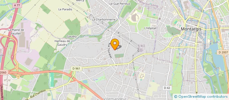 localisation de l'entreprise IVOIRFIB  VILLEMANDEUR