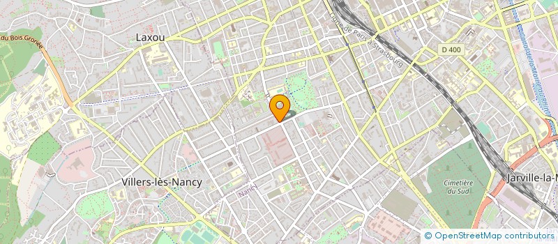 localisation de l'entreprise IVOLIA - COMMUNICATION ET DESIGN  NANCY