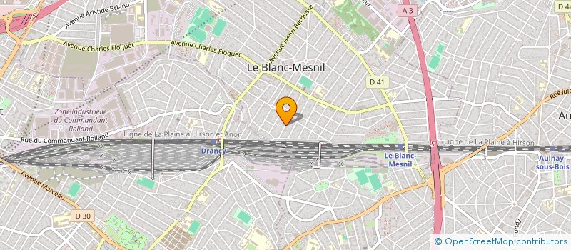 localisation de l'entreprise IVOS STUDIO à LE BLANC-MESNIL