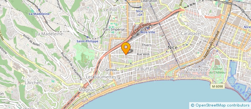 localisation de l'entreprise IVOTEC à NICE