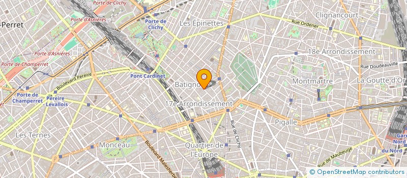 localisation de l'entreprise IVP à PARIS