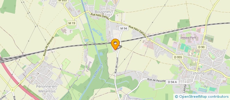 localisation de l'entreprise IVR  BOUVINES