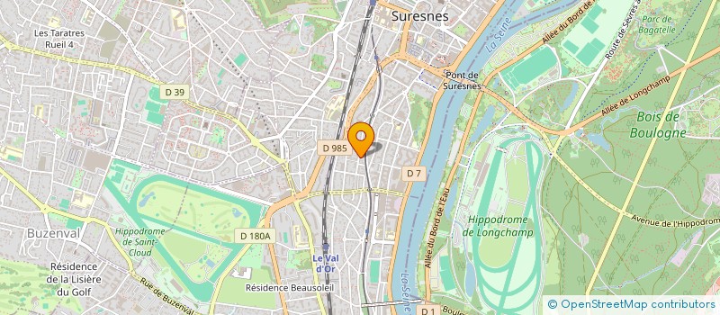 localisation de l'entreprise IVRES ENSEMBLE à SURESNES