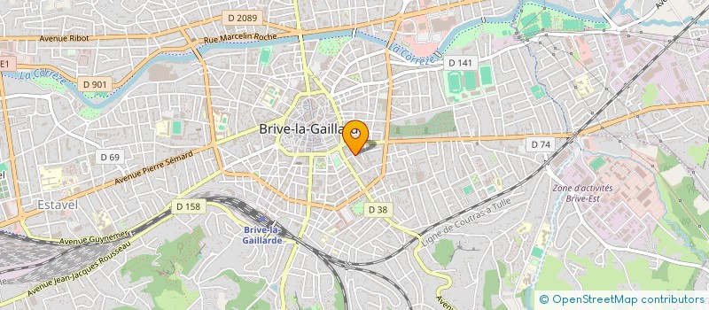 localisation de l'entreprise IVRESSE ETHIQUE  BRIVE-LA-GAILLARDE