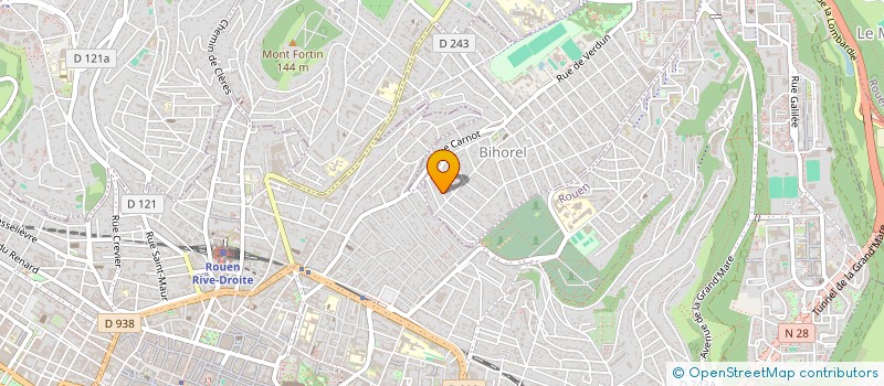 localisation de l'entreprise IVRY 76  BIHOREL