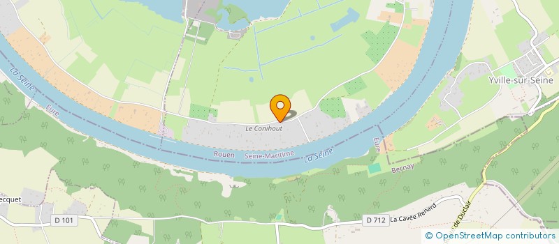 localisation de l'entreprise IVS  LE MESNIL-SOUS-JUMIEGES