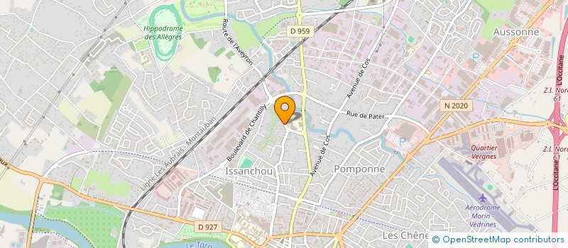 localisation de l'entreprise IVS à MONTAUBAN