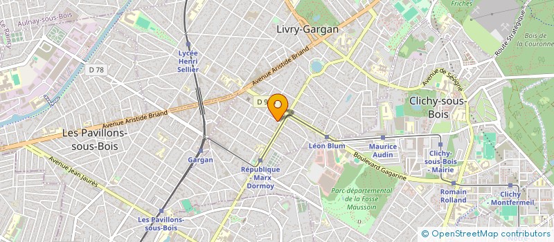 localisation de l'entreprise IVS ENERGIES à LIVRY-GARGAN