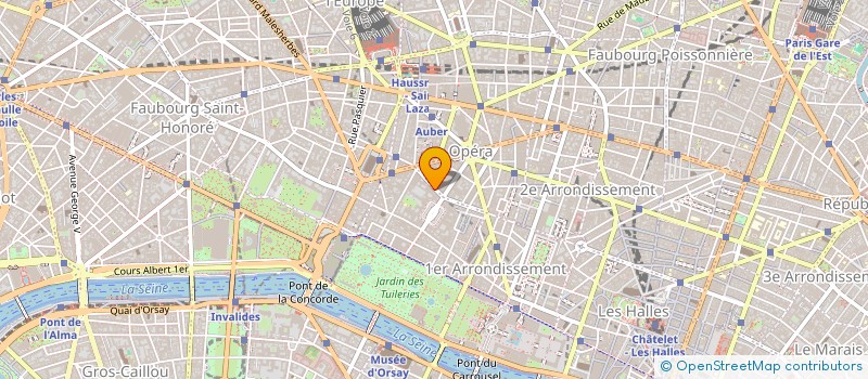 localisation de l'entreprise IVV NUMBER ONE à PARIS