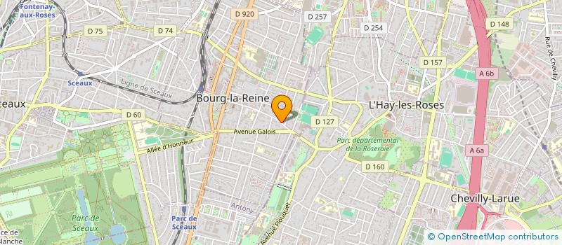 localisation de l'entreprise IVY ADVISORY à BOURG-LA-REINE