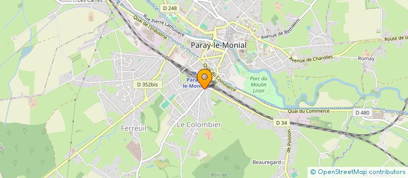 localisation de l'entreprise IVYDALE ROAD à PARAY-LE-MONIAL
