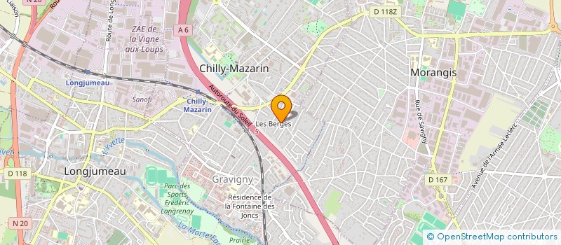 localisation de l'entreprise IWADAT  CHILLY-MAZARIN