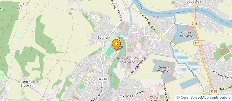 localisation de l'entreprise IWASH  CHAVANOZ