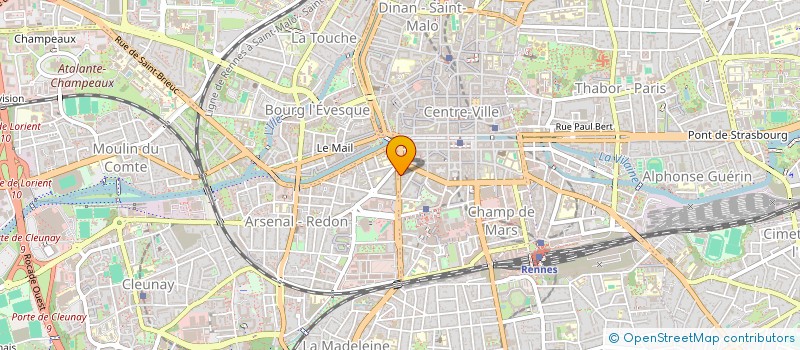 localisation de l'entreprise IWC RENNES  RENNES