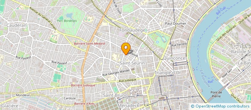 localisation de l'entreprise IWCP : INTERNATIONAL WINES CLAIRE PLISSONNEAU  BORDEAUX