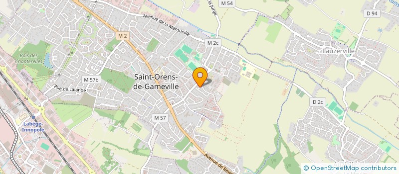 localisation de l'entreprise IWDB CONSULTANT à SAINT-ORENS-DE-GAMEVILLE