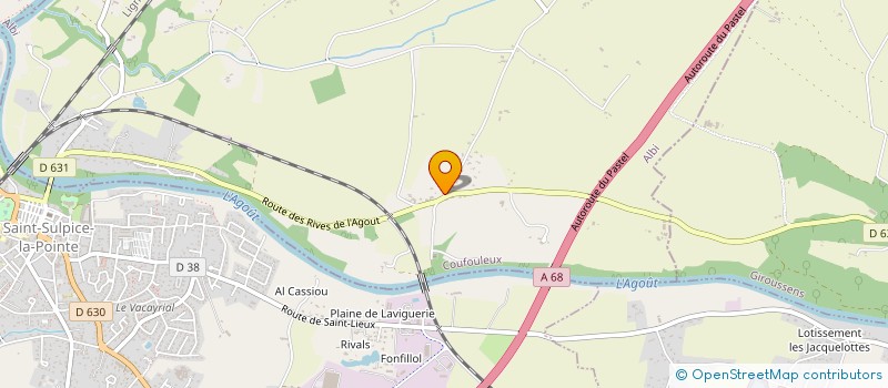 localisation de l'entreprise IWEGO  COUFOULEUX