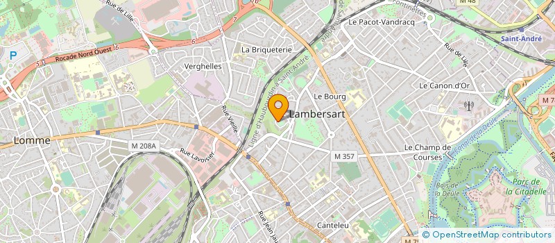 localisation de l'entreprise IWOOD CONSTRUCTION à LAMBERSART