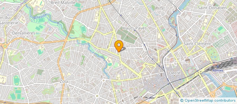 localisation de l'entreprise IWORKS ATLANTIQUE à NANTES