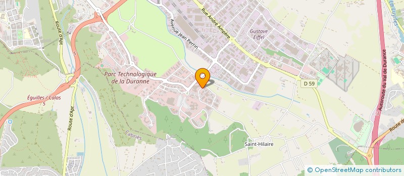 localisation de l'entreprise IWORKS SUD à AIX-EN-PROVENCE