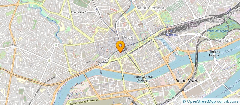 localisation de l'entreprise IWS IRIS à NANTES