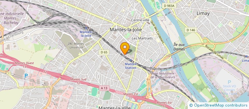 localisation de l'entreprise IWSOFTECH  MANTES-LA-JOLIE