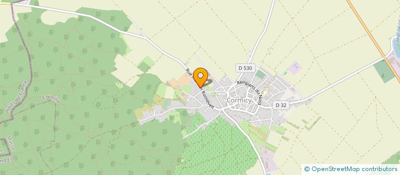 localisation de l'entreprise IWWO  CORMICY