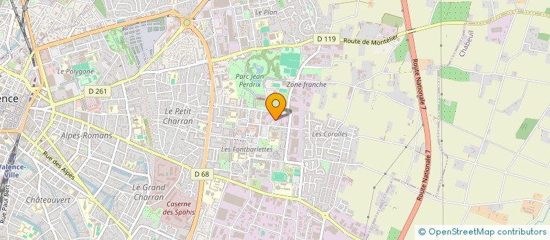 localisation de l'entreprise IX -IN à VALENCE