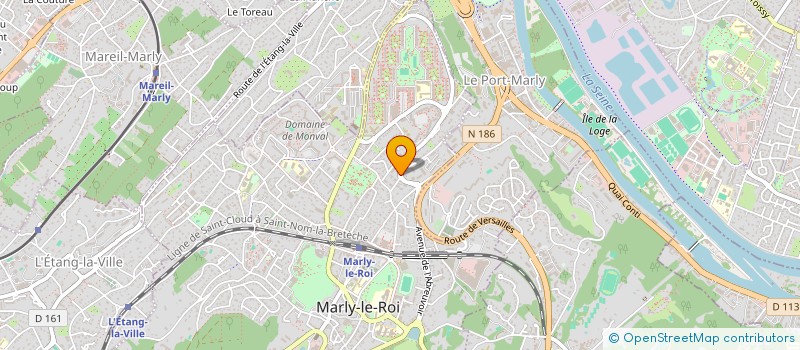 localisation de l'entreprise IX38H  SAINT-GERMAIN-EN-LAYE