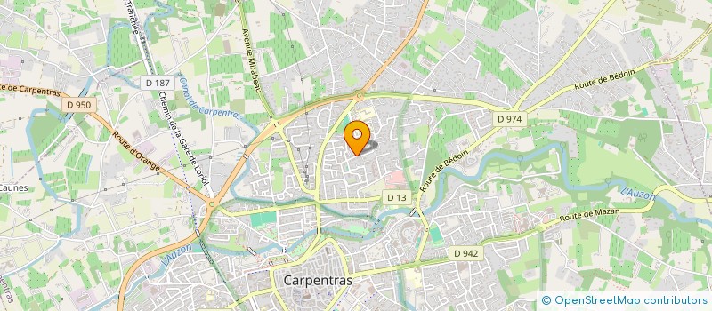 localisation de l'entreprise IXADN à CARPENTRAS