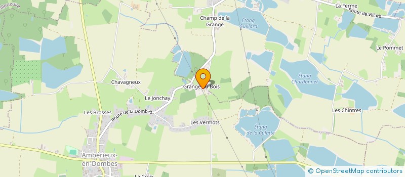 localisation de l'entreprise IXANA à AMBERIEUX-EN-DOMBES