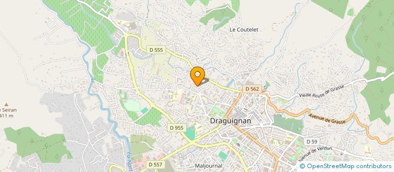 localisation de l'entreprise IXARYS à DRAGUIGNAN