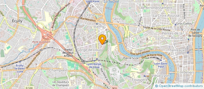 localisation de l'entreprise IXAS INTERNATIONAL à LYON