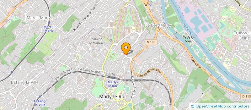 localisation de l'entreprise IXCORE GROUP  SAINT-GERMAIN-EN-LAYE