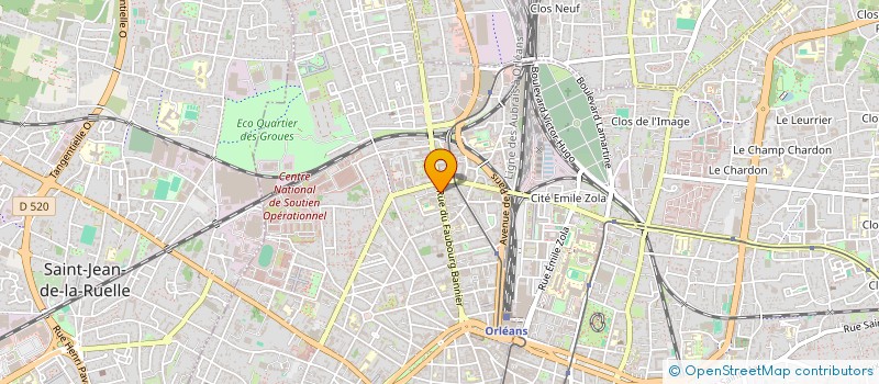 localisation de l'entreprise IXEL FINANCE à ORLEANS