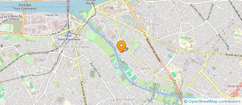 localisation de l'entreprise IXEL OUEST SARL à NANTES