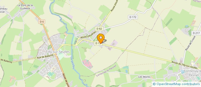 localisation de l'entreprise IXELINOX à TILLY-SUR-SEULLES
