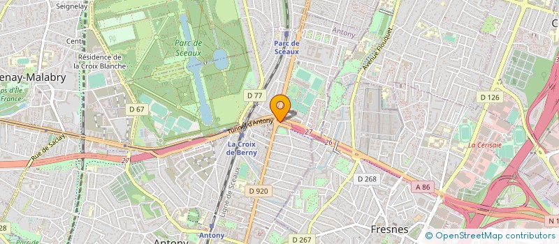 localisation de l'entreprise IXEMELIS à ANTONY