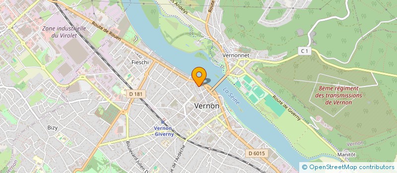 localisation de l'entreprise IXES à VERNON