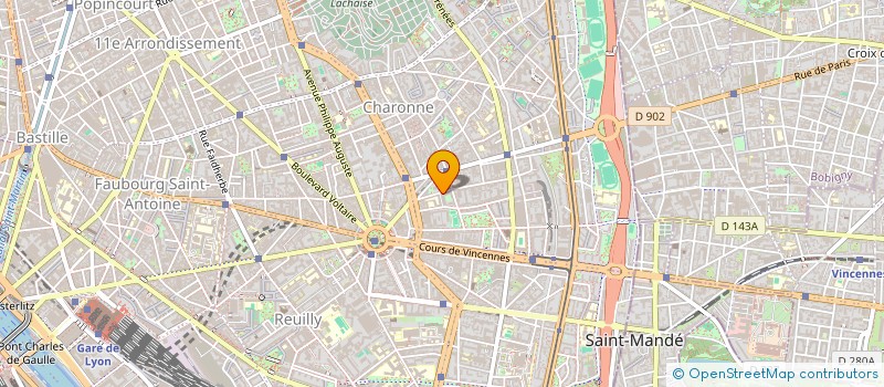 localisation de l'entreprise IXESS à PARIS