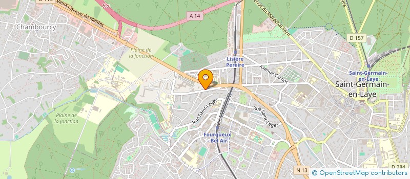 localisation de l'entreprise IXFOOD à SAINT-GERMAIN-EN-LAYE