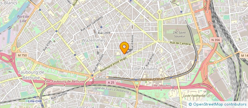 localisation de l'entreprise IXH à LILLE