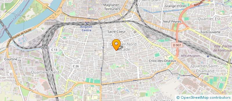 localisation de l'entreprise IXHORIZON à AVIGNON