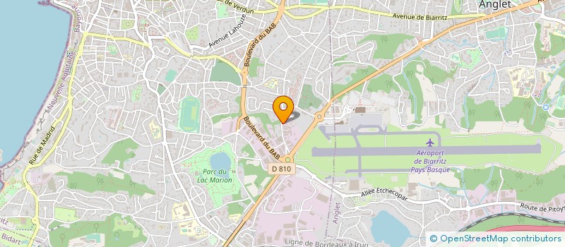 localisation de l'entreprise IXI  SEIGNOSSE