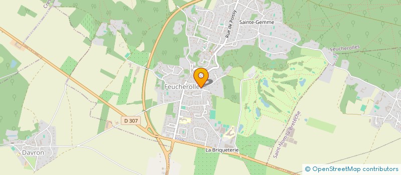 localisation de l'entreprise IXI  FEUCHEROLLES